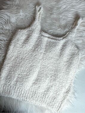 SKIMS Cream Plush Tank Top